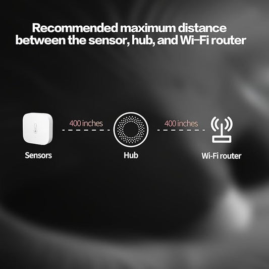 Aqara Zigbee Temperature and Humidity Sensor, Wireless Thermometer Hygrometer for Home Automation, Remote Monitoring, Requires Aqara Hub (not 3rd-Party), Compatible with Apple HomeKit, Alexa, IFTTT