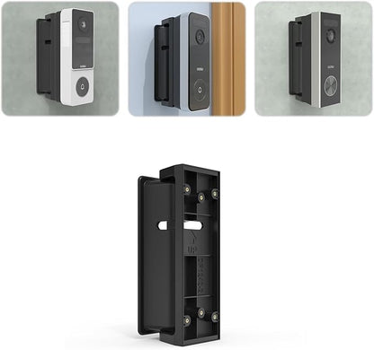 Holder for aosu Doorbell Camera Ultra V8S1AX11, Adjustable 0 to 90°Angle Mount for aosu Doorbell SE V8E2CA11, Corner Mount Wall Plate Mounting Bracket Kit Stand for aosu Doorbell Camera Ultra/SE/Pro