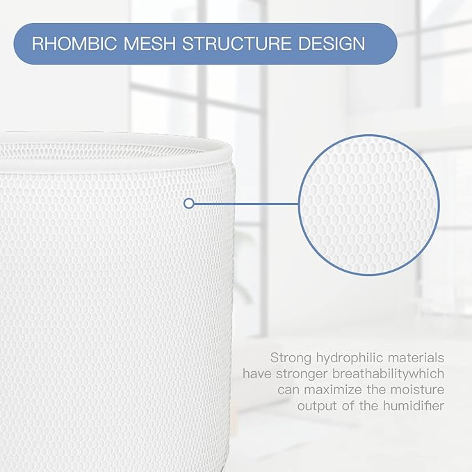 YougetTech Humidifier Wicks Standard 2-Pack - - Compatible with EH20