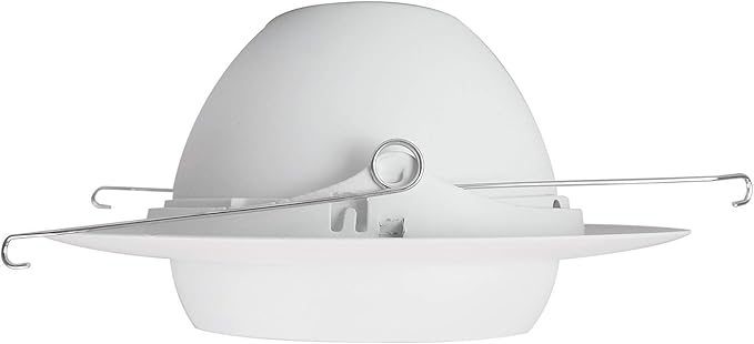 NICOR Lighting 6 inch White Recessed Eyeball Trim Designed for 6 inch Housings (17506WH)
