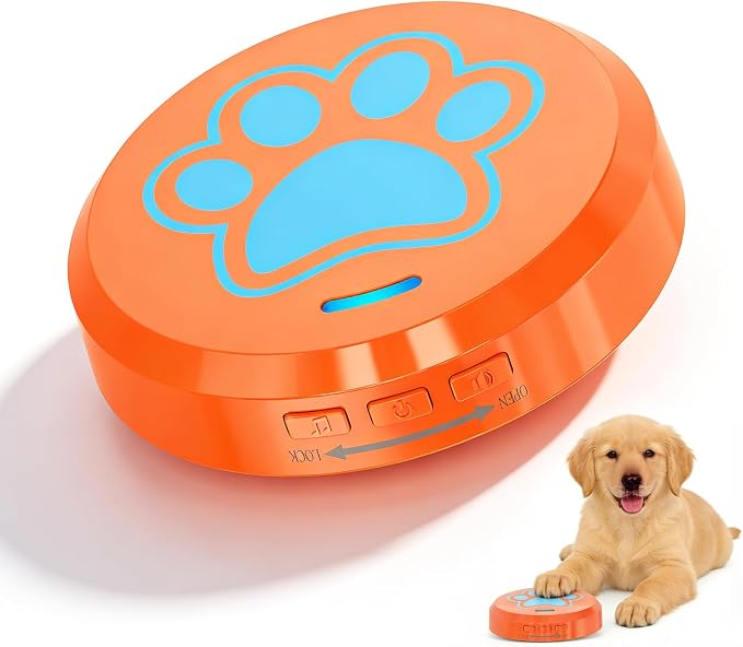 ChunHee Bells for Dog Training to Go Outside - Dog Door Bell with 36 Custom Sounds | Bell for Dogs to Ring to Go Potty | 5 Adjustable Volume(0-115dB) | Teach Puppies to Signal to Go Outside