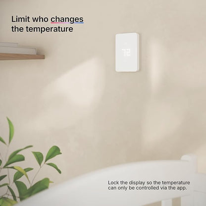 Mysa Smart Thermostat LITE for Electric Baseboard Heaters 240V | DIY Install | Use w/HomeKit, Alexa, Google Home | Wi-Fi Programmable | Remote Control with Free App (2024)