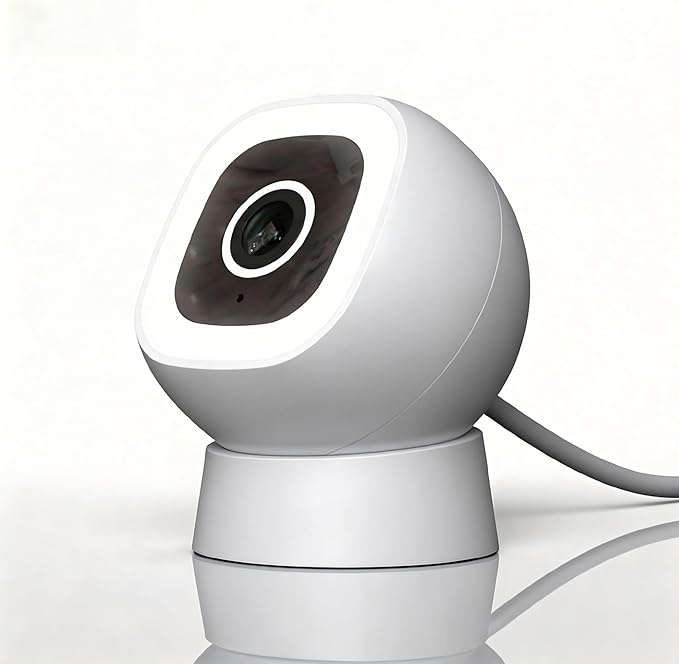 Smart Indoor/Outdoor WiFi Home Security Camera 2K 3MP, Removable Magnetic Head, 360° Adjustable Webcam/Monitor w/ Full-color Night Vision & Phone App Alerts, IP66-rated Waterproof, 2 Way Audio