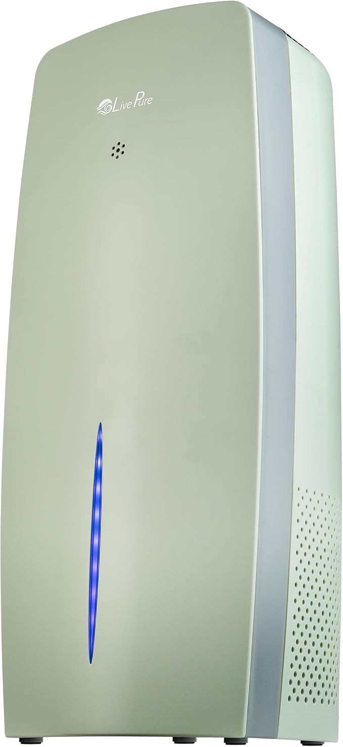 LivePure True HEPA Air Purifier & Humidifier, Sage