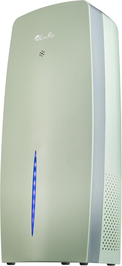 LivePure True HEPA Air Purifier & Humidifier, Sage