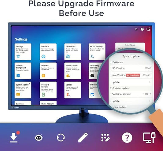 iSG Box SE Smart Home Gateway, Local Automation with Integrated Home Assistant & HomeKit Bridge, Expand with Zigbee/Z-Wave USB Stick, Compatible with Alexa & Google (iSG Box-SE with Zigbee Bundle)