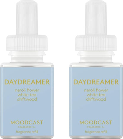 Pura & Moodcast Home Scent Refill - Smart Home Air Diffuser - Long-Lasting Premium Fragrance per Refill - Household Essential - Clean & Safe Diffuser Fragrance - 2 Pack, Daydreamer