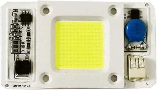 50W Driverless Solderless LED Chip Integrated Smart IC DIY (Cool White 10000-15000K)
