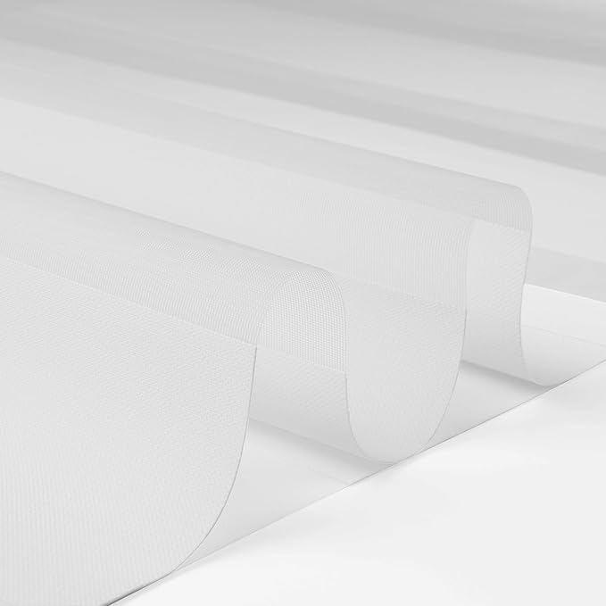 Motorized Zebra Blinds with Remote Smart Blind Work with Homekit Alexa SmartThings Electric Day and Night Shade Cordless Automatic Solar Powered Window Shade Customize(White)