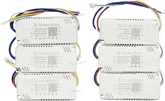 1pcs LED Driver 48W 80W 100W 120W 140W 160W APP Control 2.4G Long Distance Smart LED Transformer for Ceiling Light Power Supply (Color : 48W, Size : 280MA)