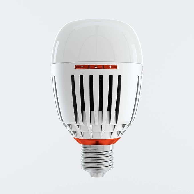 US Stock Aputure Accent B7C 7W RGBWW LED Smart Bulb with E26/E27 Socket,TLCI 96+ CRI 95+ 2,000K-10,000K,Built-in Battery/AC Power