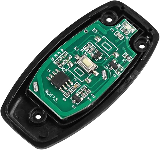 One-Touch RF Wireless Door Opener Remote Control Transmitter 433MHz Remote Control Black for XYBkey (Without Receiver)
