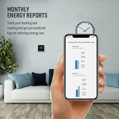 Honeywell Home RTH8800WF2022,T5 WiFi Smart Thermostat,7 Day-Programmable Touchscreen,Alexa Ready,Geofencing Technology,Energy Star,C-Wire Required,(Pack of 2)