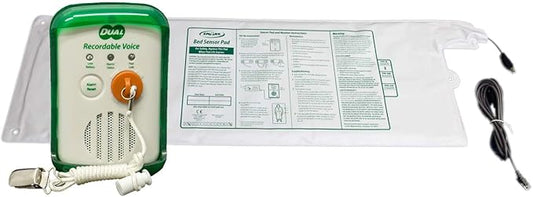 Smart Caregiver® Bed and Chair Exit Alarm System for Fall & Wandering Prevention – Know When They get up!