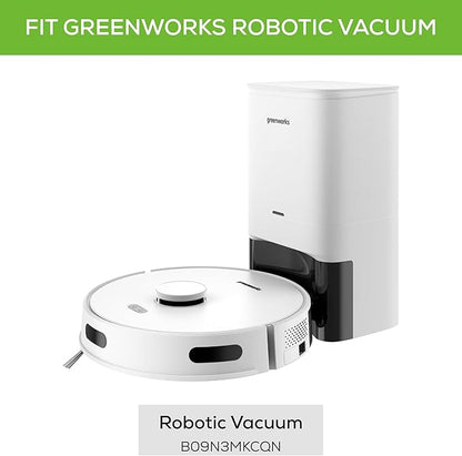 Greenworks GRV-3011 Robotic Vacuum Replacement Dirt Disposal Bags, 6-Pack