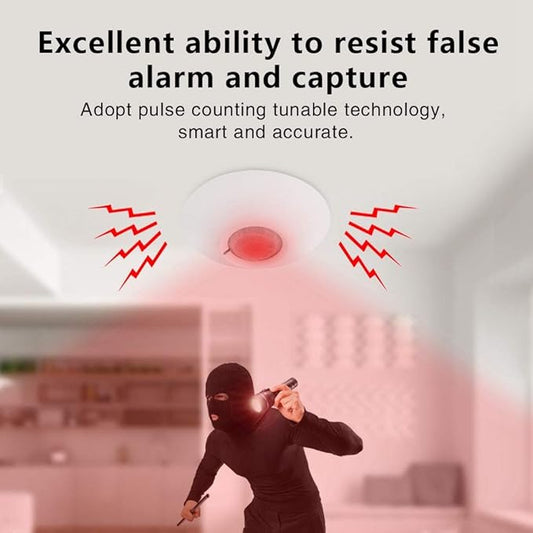 Detector Motion 12V Wired Indoor Top Mounted 360 Degree Passive Infrared Motion Detection Sensor Alarm
