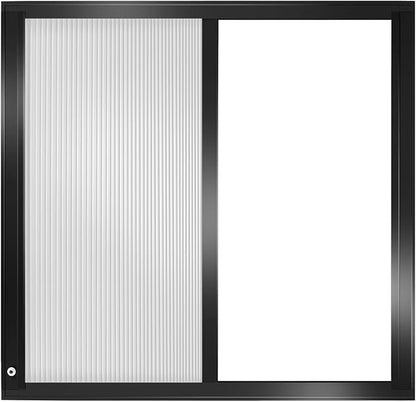 Godark Motorized Bottom Up Celllular Shades WiFi Enabled Smart Honeycomb Blinds Works with Alexa/Google Home Easy Install Blackout Window Blinds with Aluminum Frame Customize Size-White(Black Frame)