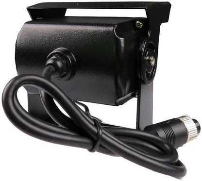 Waterproof 4Pin CCD Bus Trailer 18 LED IR Night Vision Car Rear View Reverse Backup Camera for Bus Truck Motorhome 12V-24V (4Pin HEI(10m))