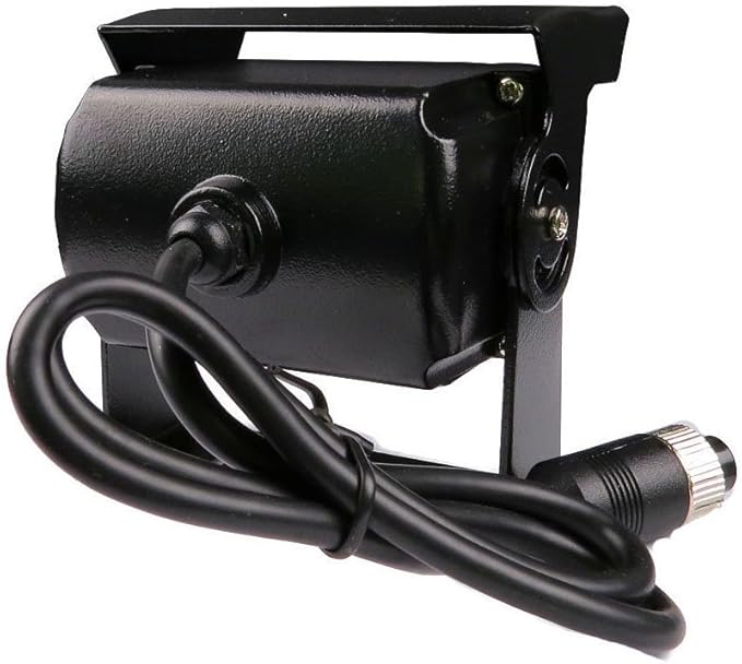 4Pin Car Vehicle Backup Rear View Reversing Parking Camera Night Vision for Truck Lorry Pickup Bus Vehicle Caravans Camping SUV 4 Pin Connector Plug Waterproof Shockproof 12V/24V