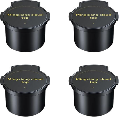 4PCS Car Air Freshener Refill (2000 sprays) Dedicated Perfume Long Lasting Air Fresheners - Smart Car Air Freshener Refill Made of Natural Plant Extracts(Mingxiang cloud top)