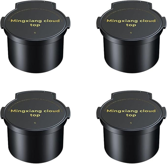 4PCS Car Air Freshener Refill (2000 sprays) Dedicated Perfume Long Lasting Air Fresheners - Smart Car Air Freshener Refill Made of Natural Plant Extracts(Mingxiang cloud top)