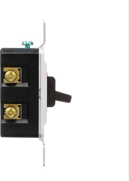 Eaton Universal Toggle Dimmer 120V, Black/Brown/Gray