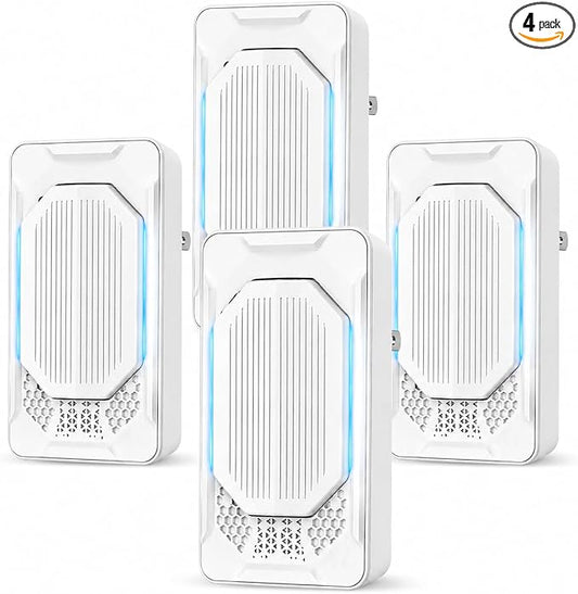 Air Purifier 4PCS Air Ionizers Plug in Air Fresheners for Home Pet Odor Eliminator Room Freshener Odor Absorber for Office
