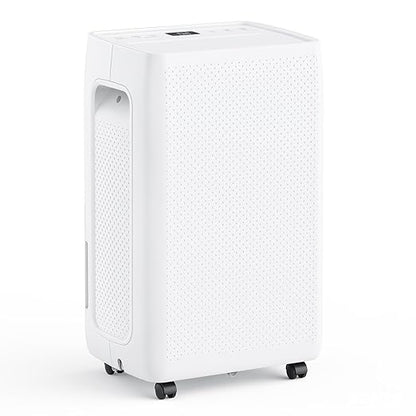 50Pints Dehumidifier with Drain Hose, 3,500 Sq.Ft Dehumidifier for Basement, 4.5L/1.19 Gallon Tank, Energy Star Cert. 41dB, Airflow Swing, Humidity Remover for Home, Bedroom & Bathroom