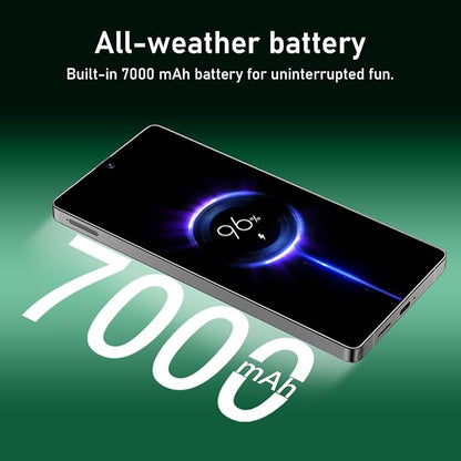 I25 Ultra: 6.99" FHD+ Android 14 Smartphone | 12GB+512GB | 108MP+68MP Camera | 7000mAh Battery | Built-in Stylus Pen | Blazing Fast Performance (Green)