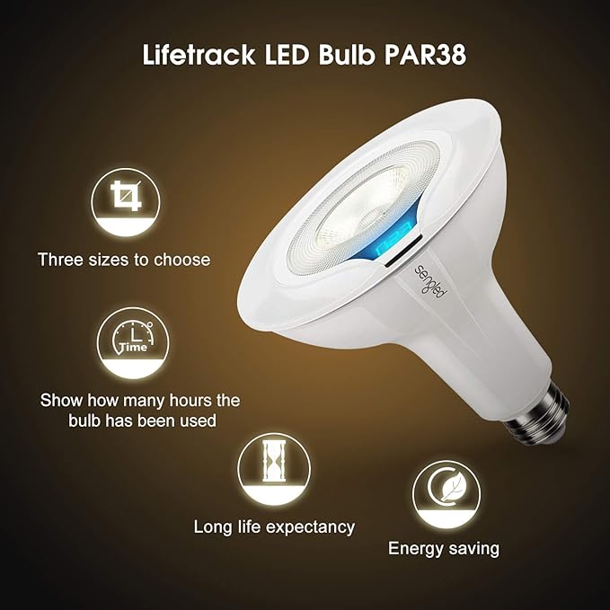 Sengled PAR38 LED Flood Light Bulbs Outdoor, 100 Watt (13W), 1050LM, Dimmable PAR38 LED Flood Light Bulb, E26 Base, 3000K Warm White, CRI90, UL, 1 Pack
