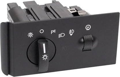 TRQ Headlight Switch Compatible with Automatic Headlights and Fog Lights 2005-2007 Ford F-250 Super Duty F-350 Super Duty F-450 Super Duty F-550 Super Duty