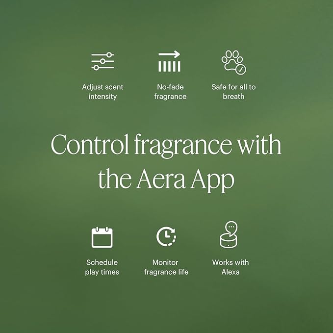 Aera Sandalwood - Essential Oil for Home - Inspiring Calm Fragrance - Notes of Sandalwood, Balsam and Oud - Scent Refill - Works with The Aera Diffuser