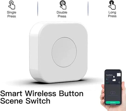 3X Tuya Zigbee Button Smart Scene Switch Intelligent Linkage Wireless Switch Automation Work with Smart Life
