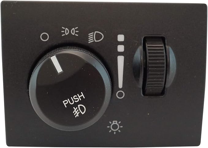 TRQ Headlight Switch Compatible with 2005-2011 Chrysler 300 2008-2011 Dodge Challenger 2006-2012 Charger 2005-2008 Magnum
