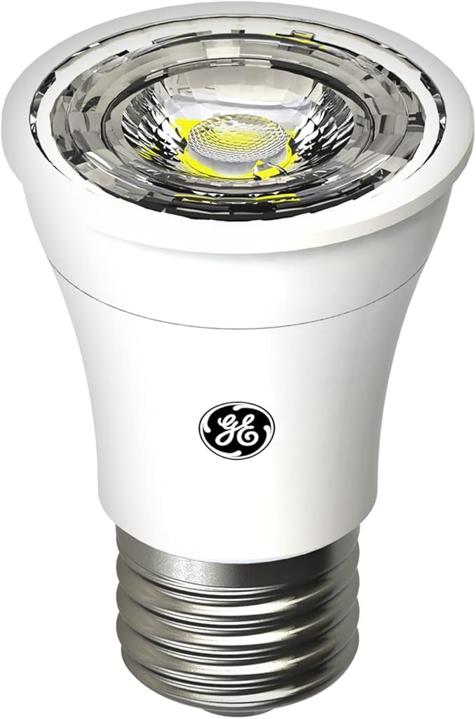 GE Dimmable LED Light Bulb, PAR16 Indoor Floodlight, 3.7-Watt (40-Watt Replacement), 260 Lumen, Bright White, Medium Base, 1-Pack PAR16 LED Light, Recessed Light Bulb, LED Floodlight