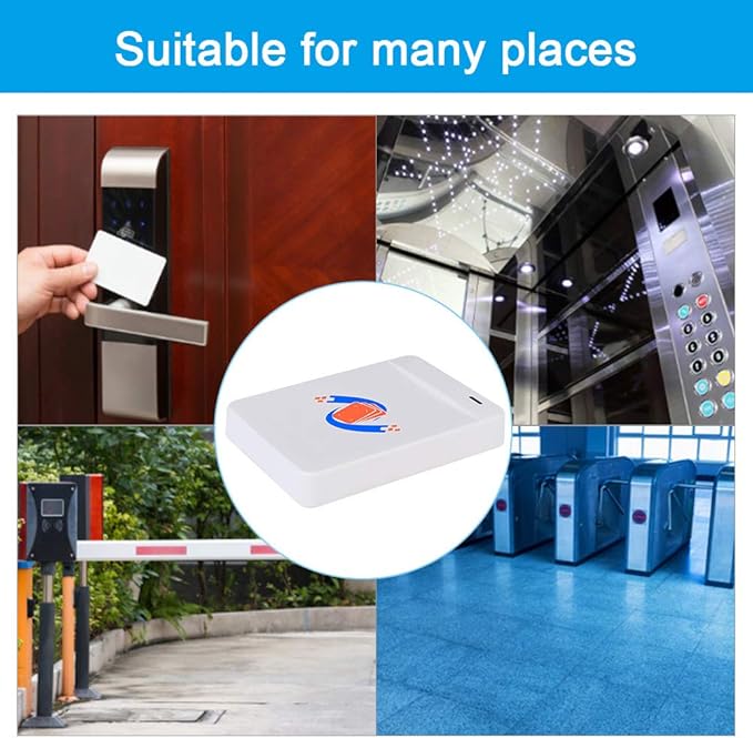 Sonew NFC Card Duplicator ID/IC Card 125KHZ/13.56MHZ Full Encryption Decoding Duplicator Type‑C Interface for Door/Elevator Access System