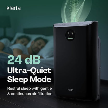 Air Purifier for Large Room - Up to 2775 ft² - Smart WiFi App - Ultra Quiet 24 dB - Air Purifiers for Home Pets - Removes Allergens, Smoke & Pet Odors - 99.97% Particle Filtration - Klarta Stor