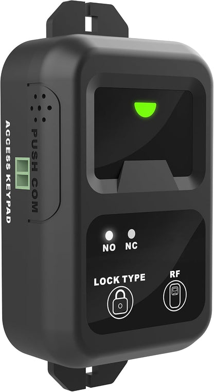 UHPPOTE Wireless RF Remote Control Switch for Door Access Control System | 433.92MHz 12VDC Fit Electric Strike Lock, Magnetic Lock