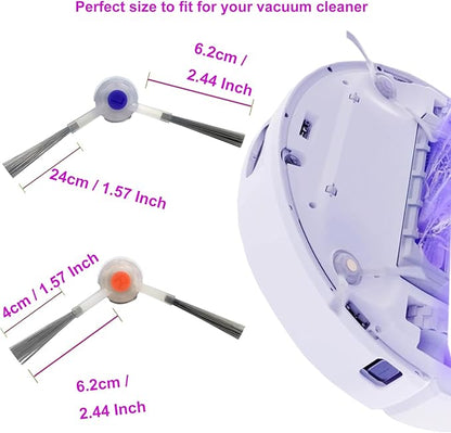 Side Brush Compatible for Narwal Freo X Ultra, Compatible for Narwal Freo X Plus Versatile Self Mop Clean Robot.(6 Pack)
