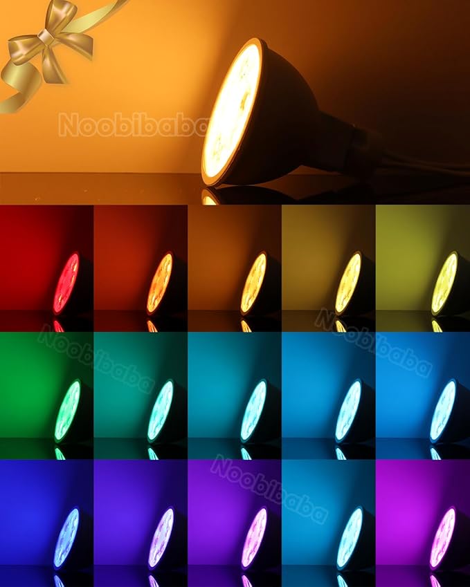 RGB MR16 and MR16 Smart Light Bulbs