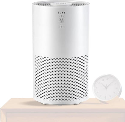 IRIS USA WOOZOO True HEPA Air Purifier, H13 3-in-1 filter removes 99.97% of particles, pet hair, smoke, and odors, covers up to 648 ft², 46W Energy Star motor, ideal for bedrooms and allergies