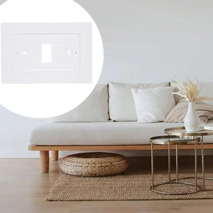 F61-2663 Wall Plate for Sen si Wi-Fi Programmable Thermostat,Hand Control, White (1)