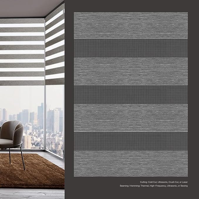 Light Filtering Motorized Zebra/Roller Shades – LightFiltering-Orlando BL21 Series Smart Remote Control Window Blinds