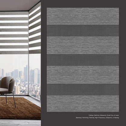 Light Filtering Motorized Zebra/Roller Shades – LightFiltering-Orlando BL21 Series Smart Remote Control Window Blinds