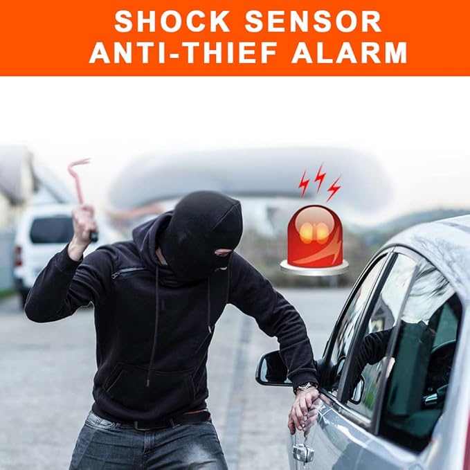 Car Alarm System with Remote Start and Smart Push Start Button