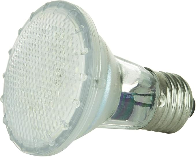 Sunlite - Yellow LED PAR20 Reflector Light Bulb, 2 Watts, 120 Volts, Medium Base, 30,000 Hour Lamp Life, 30 Lumens, Narrow Flood, 30° Beam Angle, Energy Saving, Multi-Use, Indoor/Outdoor (6 Pack)