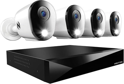 Night OWL FTD4-81-4L HD DVR Security KIT