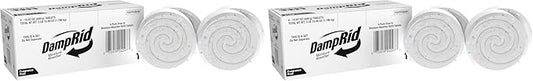 DampRid Moisture Absorber Drop-In Tablet Refill Pack, Fragrance Free, 15.8 oz., Attract and Trap Excess Moisture and Eliminate Musty Odors for Cleaner, Fresher Air, 4 Count, (Pack of 2)