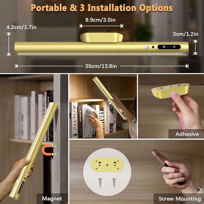 Battery Powered Operated Wall Strip Light with Motion Sensor
