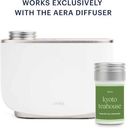 Aera Kyoto Teahouse Smart Home Fragrance Scent Refill – Green Tea & Citrus Fragrance – Lasts Up to 60 Days – Works with The Aera Diffuser